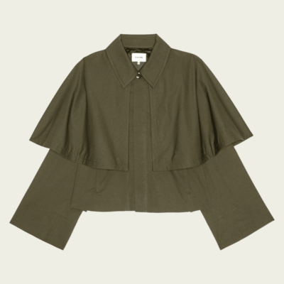FRAME The Paddock Cape Jacket - Image 1