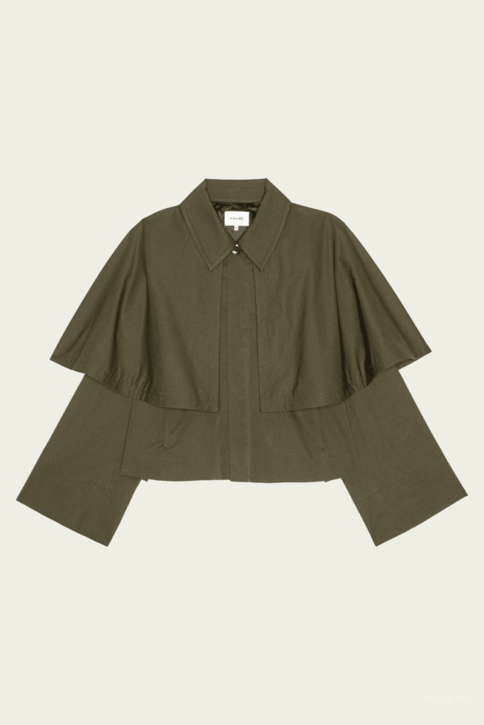 FRAME The Paddock Cape Jacket - Image 1