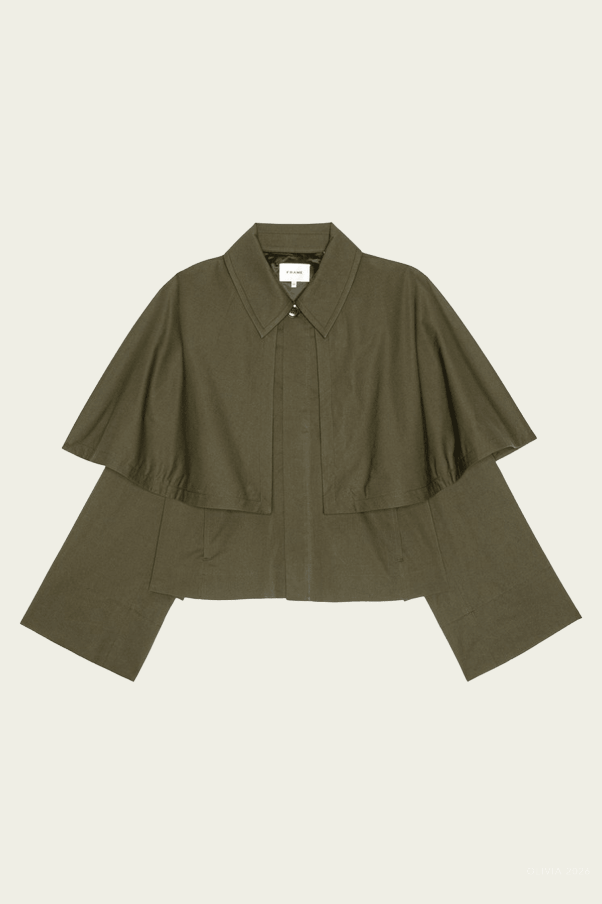 FRAME The Paddock Cape Jacket - Image 1