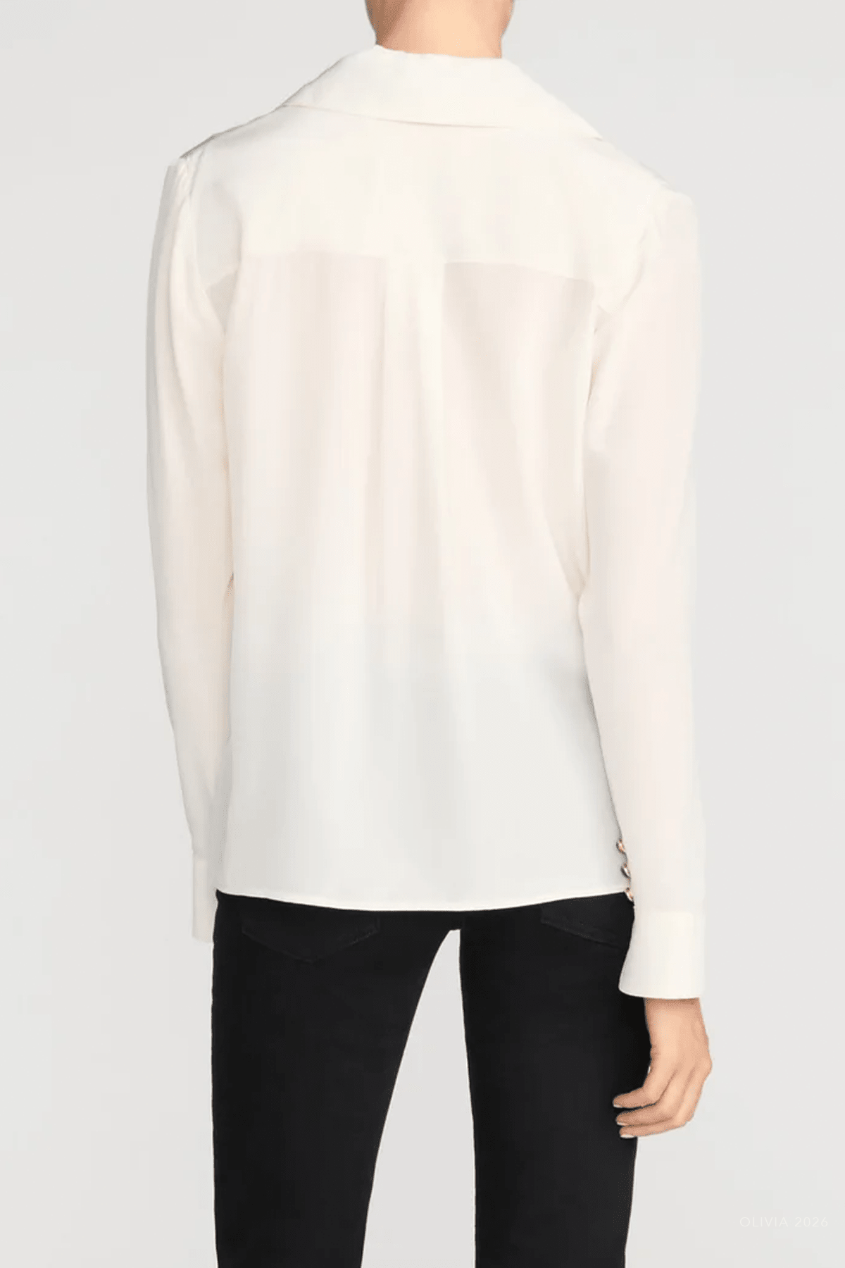 MNFRAM041026044639158_3 FRAME The Contrast Tie Shirt - Image 3