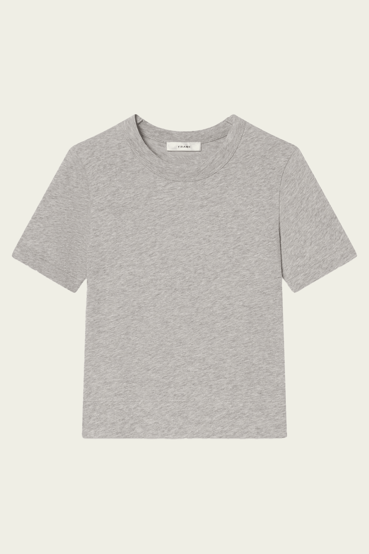 FRAME The Heather Boxy Tee - Image 1