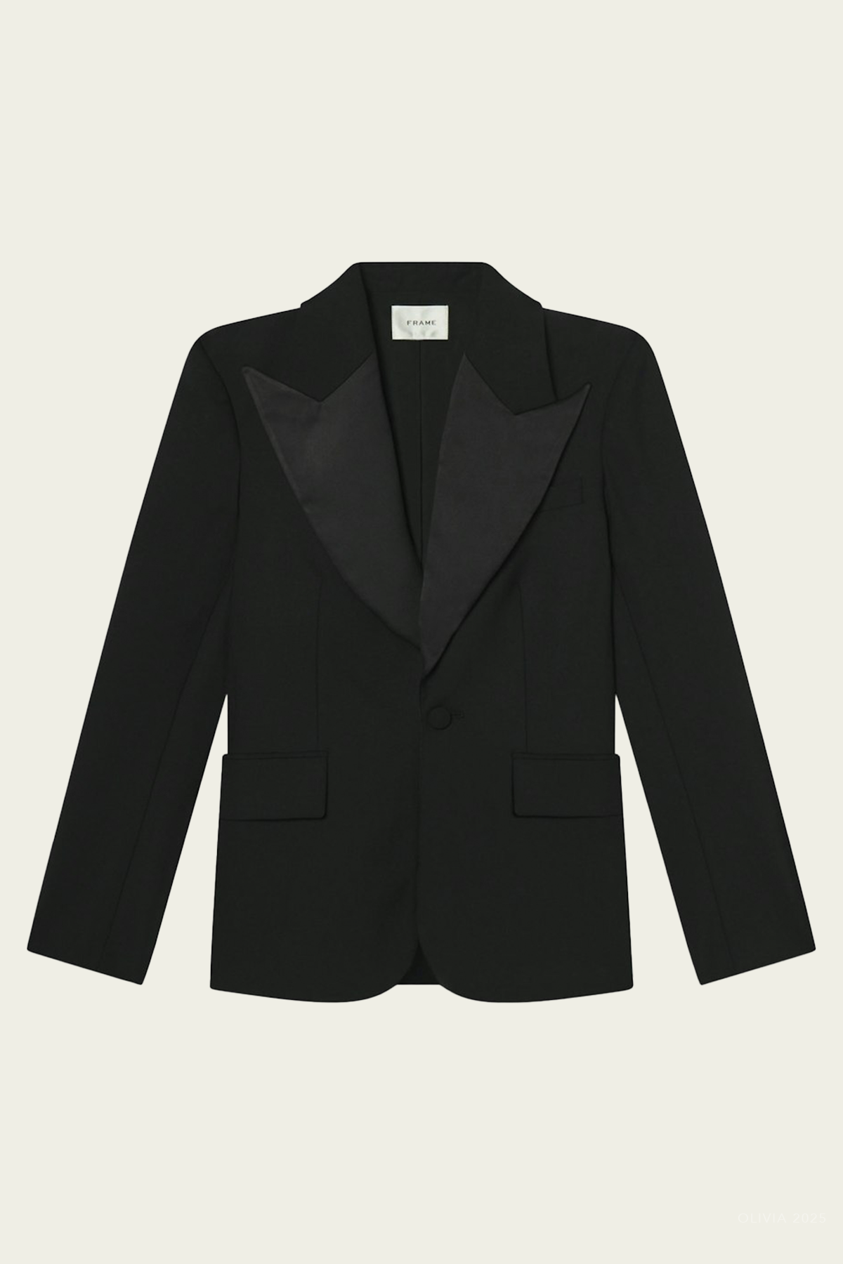 FRAME The Peak Lapel Blazer - Image 1