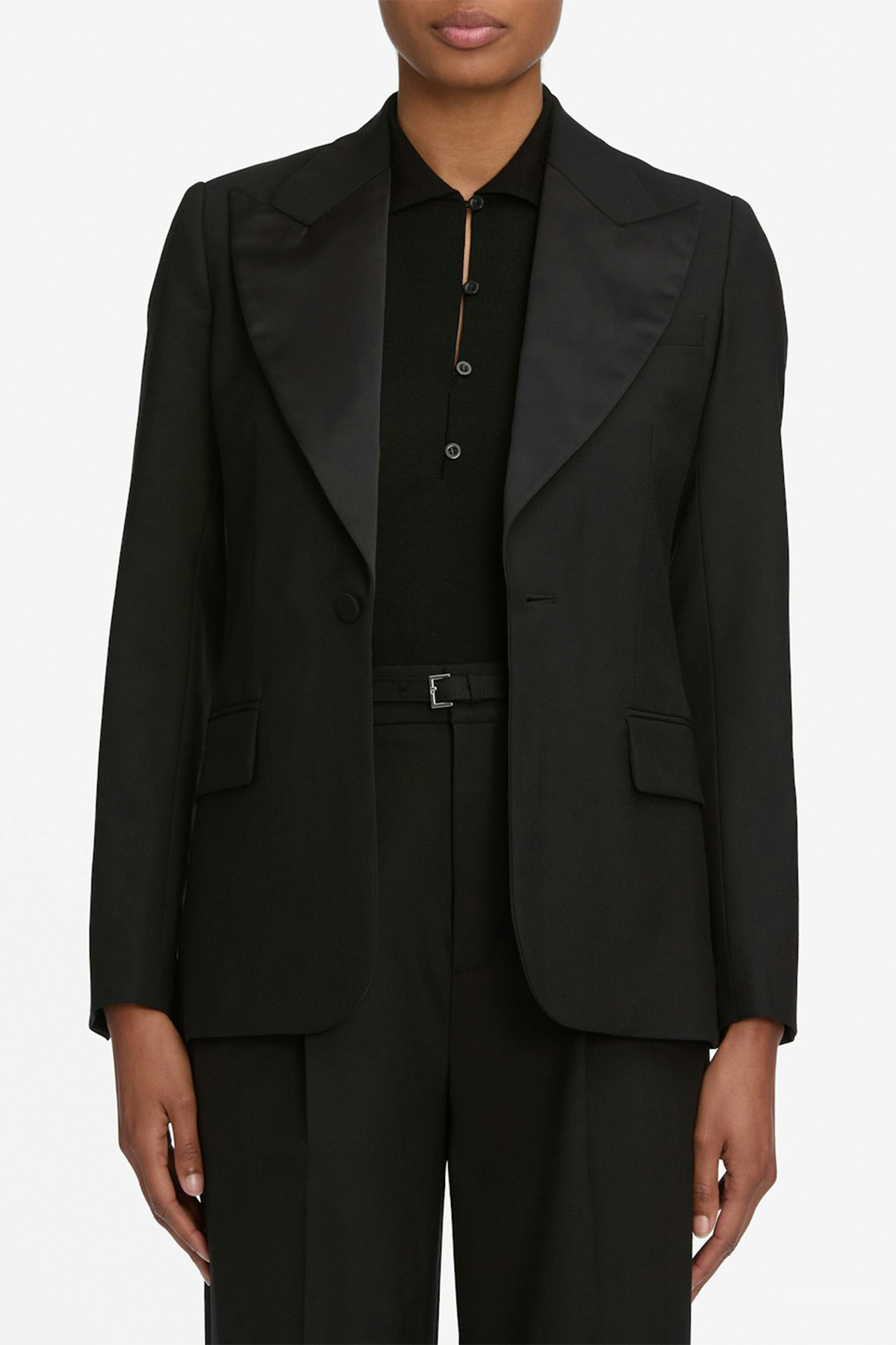 FRAME The Peak Lapel Blazer - Image 2