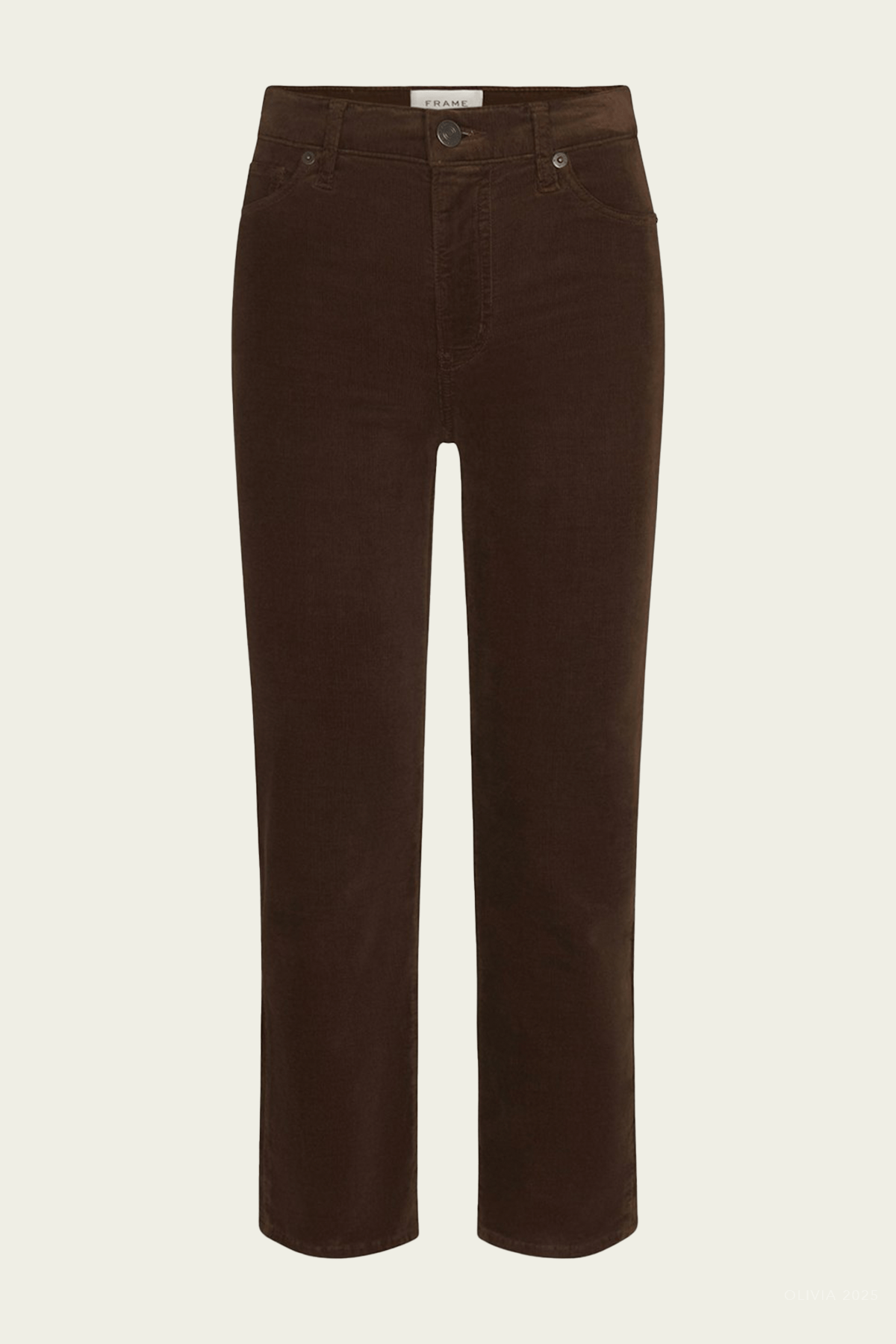 FRAME Le Sleek Straight Corduroy - Image 1