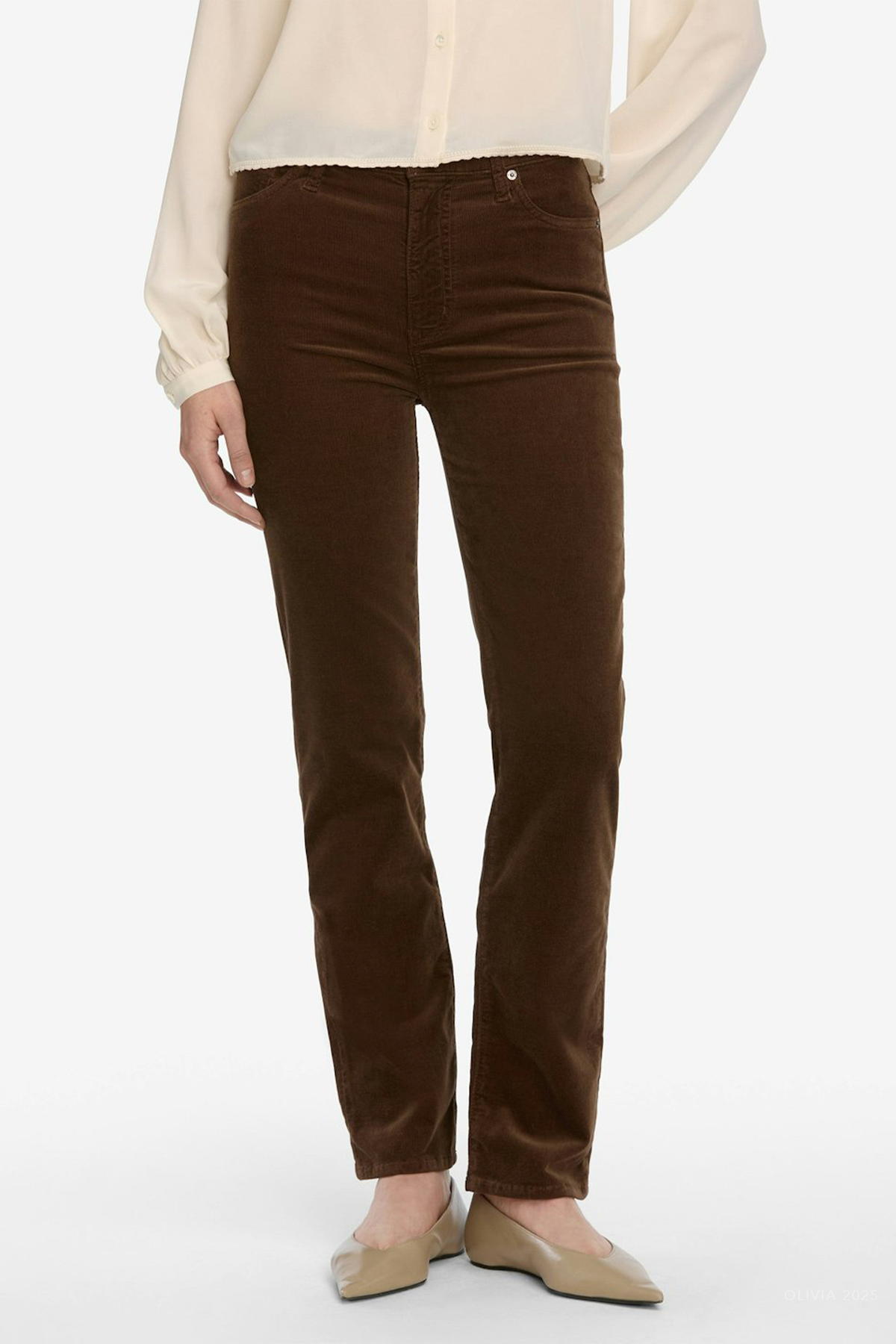 MNFRAM051026010950135_2 FRAME Le Sleek Straight Corduroy - Image 2
