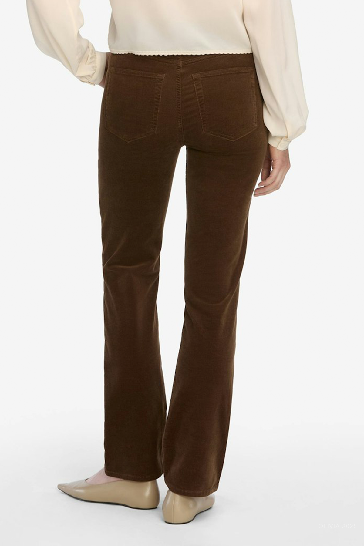 MNFRAM051026010950135_3 FRAME Le Sleek Straight Corduroy - Image 3