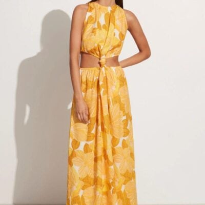 Faithfull The Brand Zeta Midi Dress La Marieta Floral Print - Image 1