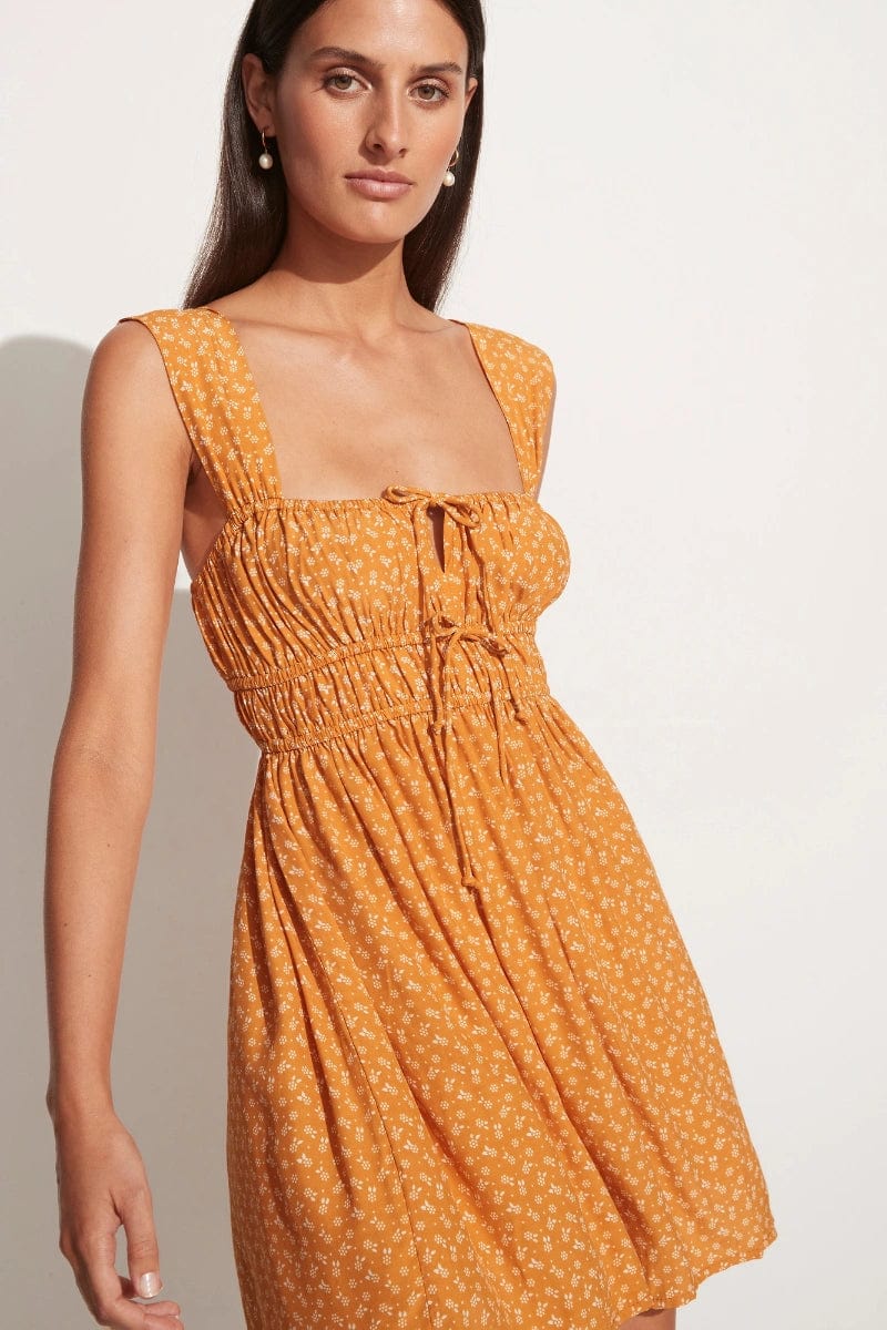 Faithfull The Brand Praia Mini Dress Ermita Floral Print - Image 1
