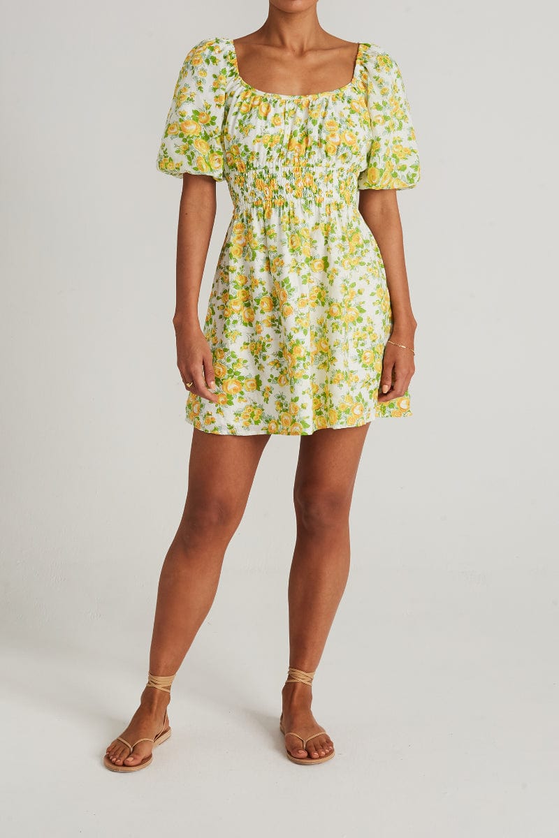 MNFTB121026061529021_2 Faithfull The Brand Axel Mini Dress Morello Floral Print - Image 2