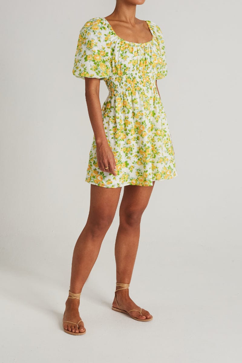 MNFTB121026061529021_3 Faithfull The Brand Axel Mini Dress Morello Floral Print - Image 3