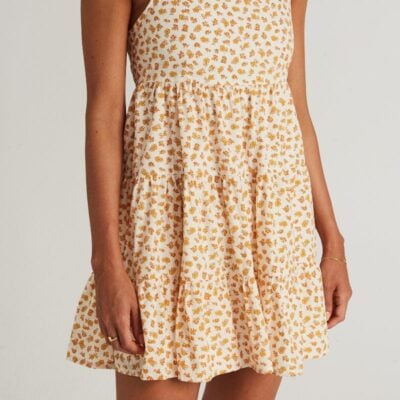 Faithfull The Brand Cecelie Mini Dress Betsy Floral Print - Image 1