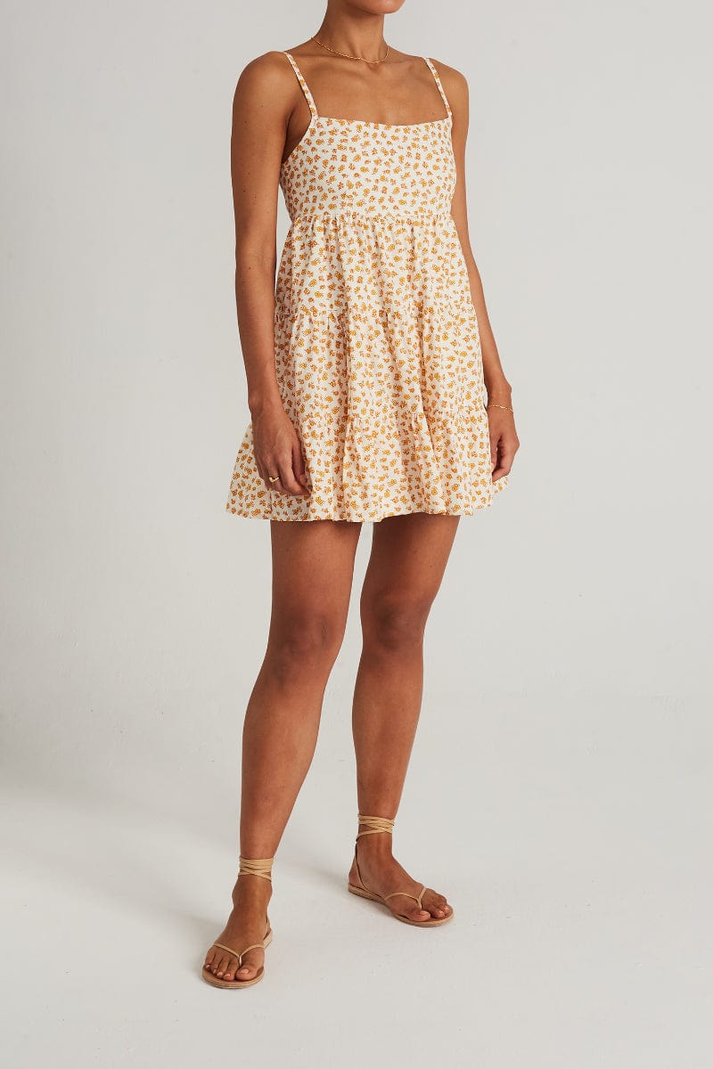 MNFTB121026061529026_3 Faithfull The Brand Cecelie Mini Dress Betsy Floral Print - Image 3