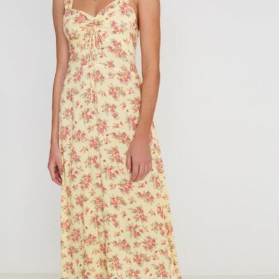 Faithfull The Brand Maeve Midi Dress Sunday Floral Print - Image 2