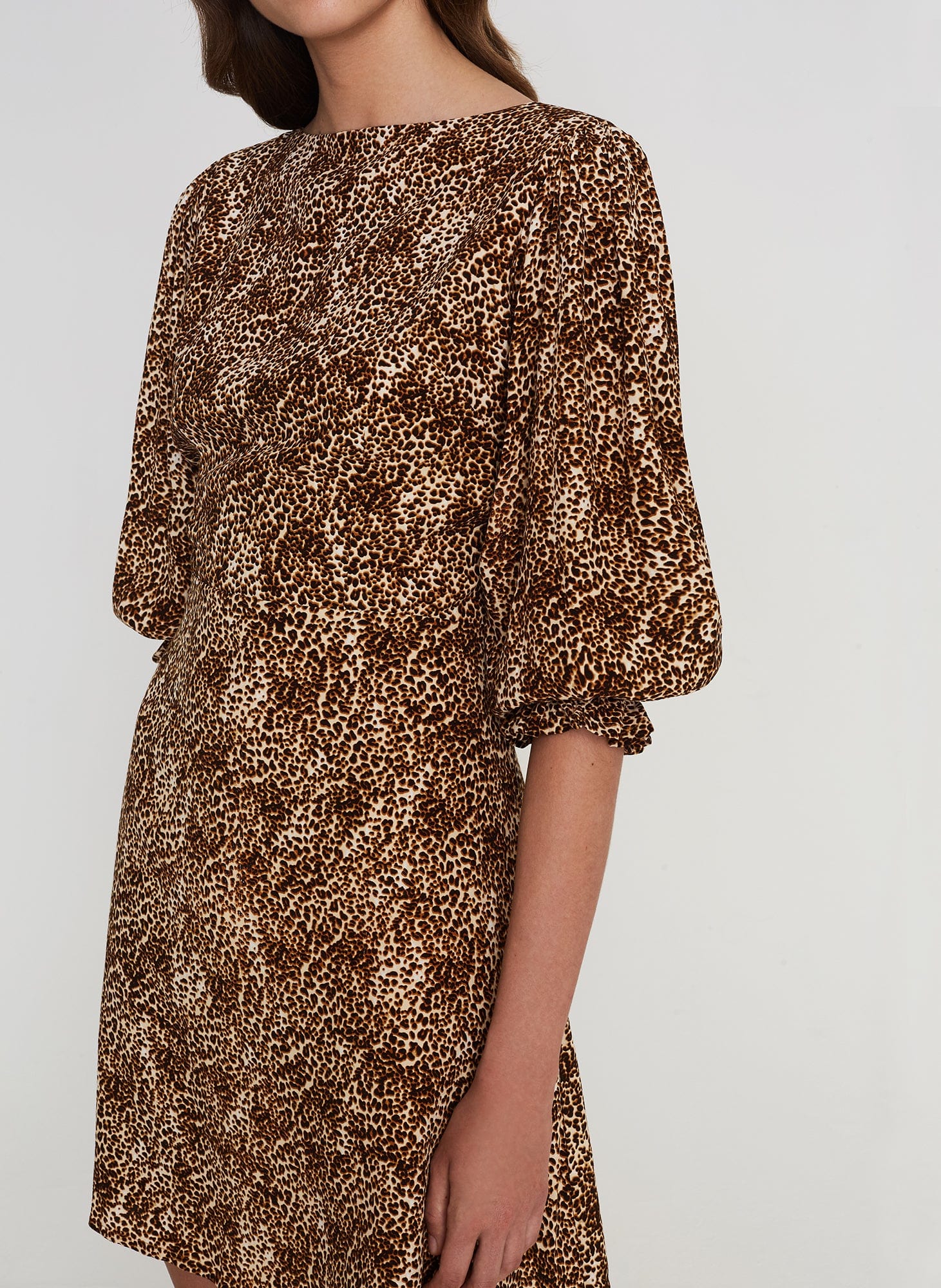 MNFTB121026061529048_3 Faithfull The Brand Fontane Mini Dress Charlie Leopard - Image 3