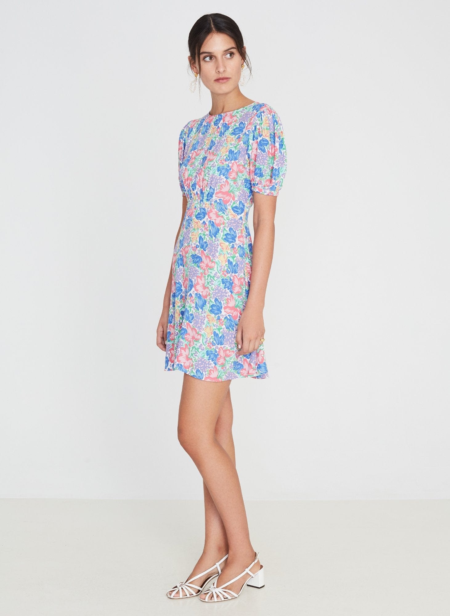 MNFTB121026061529054_2 Faithfull The Brand Sidonie Mini Dress Jemima Floral Print - Image 2