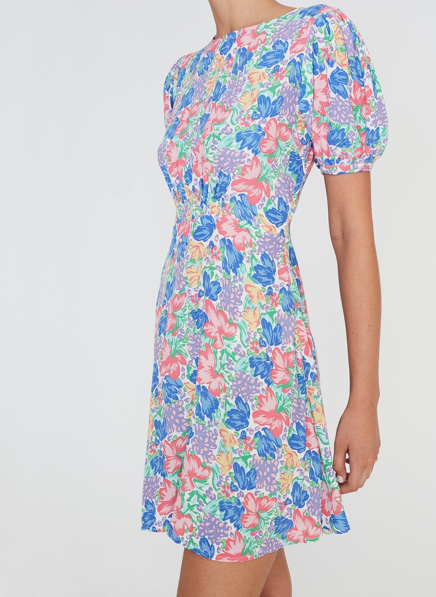 MNFTB121026061529054_3 Faithfull The Brand Sidonie Mini Dress Jemima Floral Print - Image 3