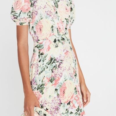 Faithfull The Brand Sidonie Mini Dress Venissa Floral - Image 1