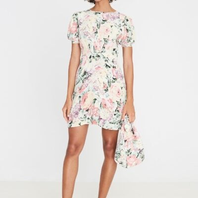 Faithfull The Brand Sidonie Mini Dress Venissa Floral - Image 2