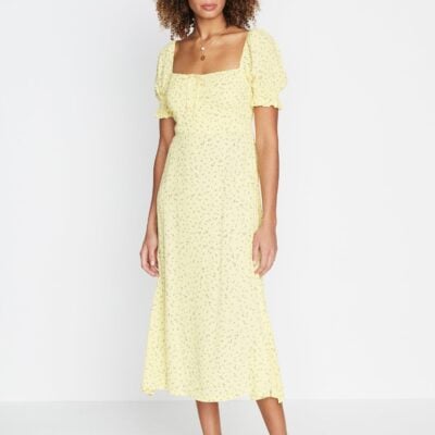 Faithfull The Brand Evelyn Midi Dress La Fica Floral - Image 1