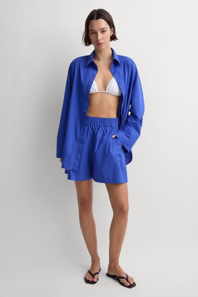 Faithfull The Brand Clemente Short Cobalt - Image 1