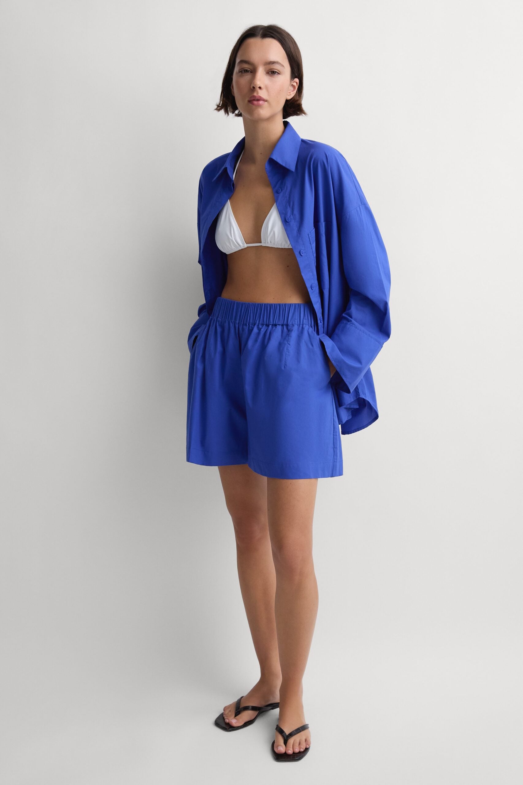 MNFTB191026063544131_3 Faithfull The Brand Clemente Short Cobalt - Image 3