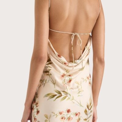 Faithfull The Brand Yolaine Midi Dress Jardin Floral Blush - Image 2