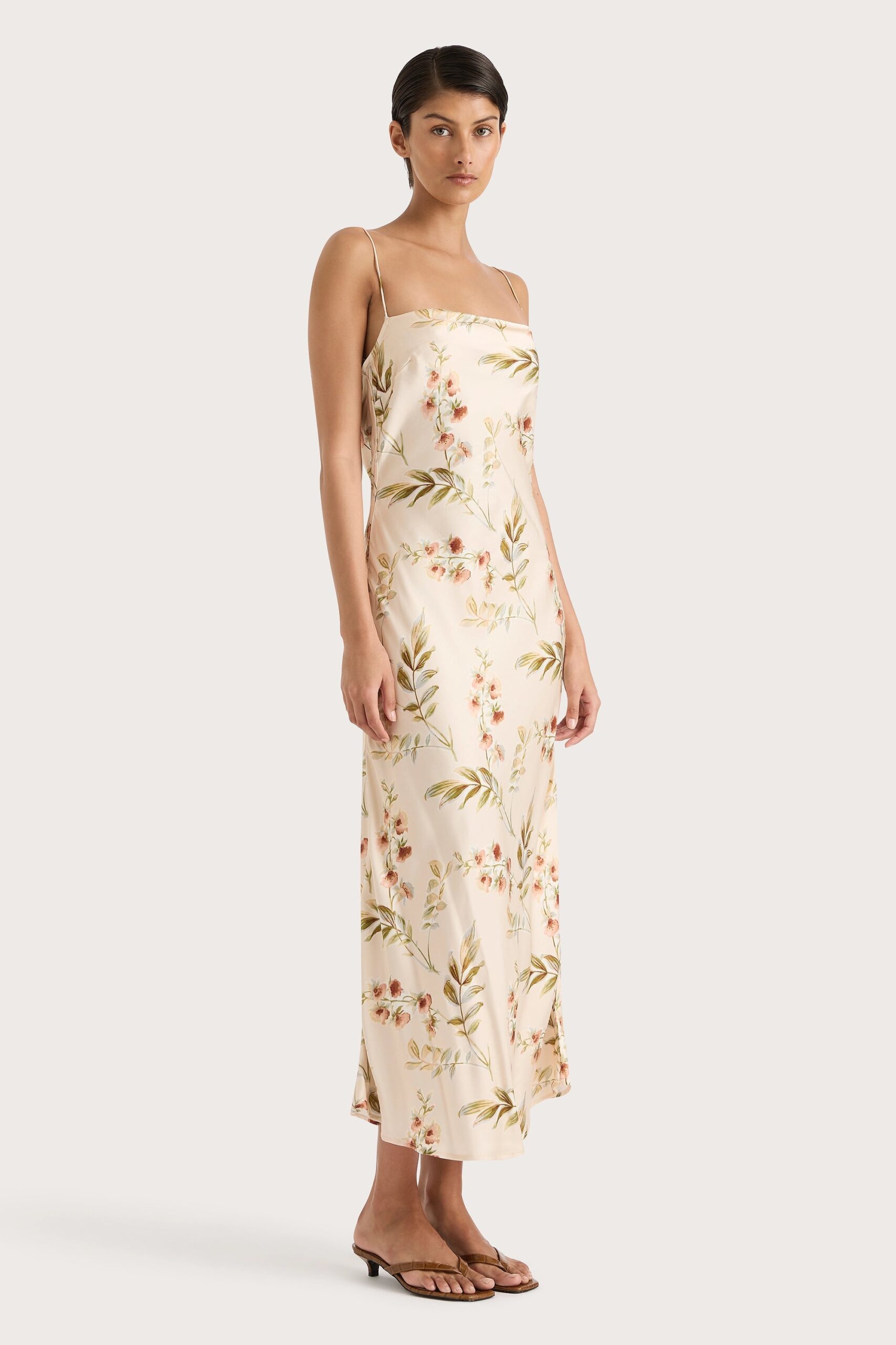 MNFTB191026063544170_3 Faithfull The Brand Yolaine Midi Dress Jardin Floral Blush - Image 3