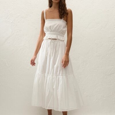 Faithfull The Brand Venta Top White - Image 1