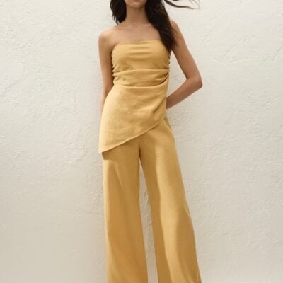 Faithfull The Brand Syna Pant Marigold - Image 1