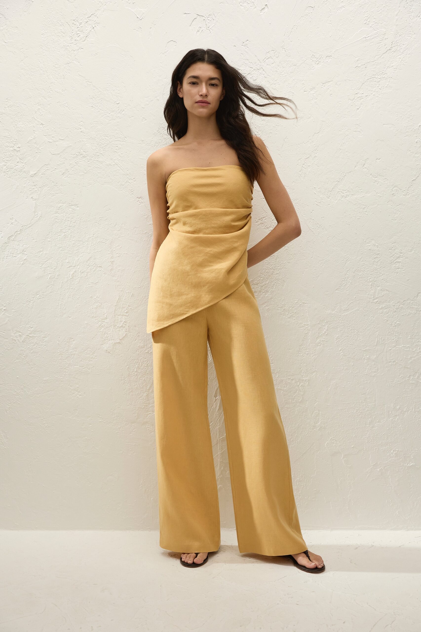 Faithfull The Brand Syna Pant Marigold - Image 1
