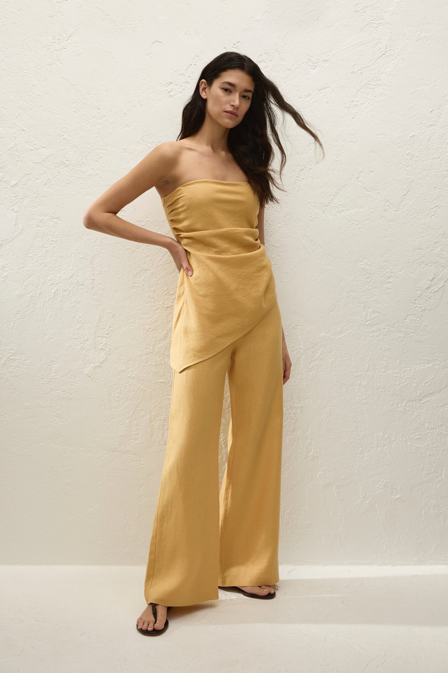 Faithfull The Brand Syna Pant Marigold - Image 3