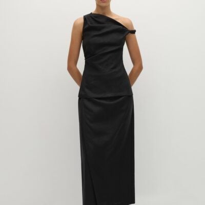 Faithfull The Brand Suis Skirt Black - Image 1