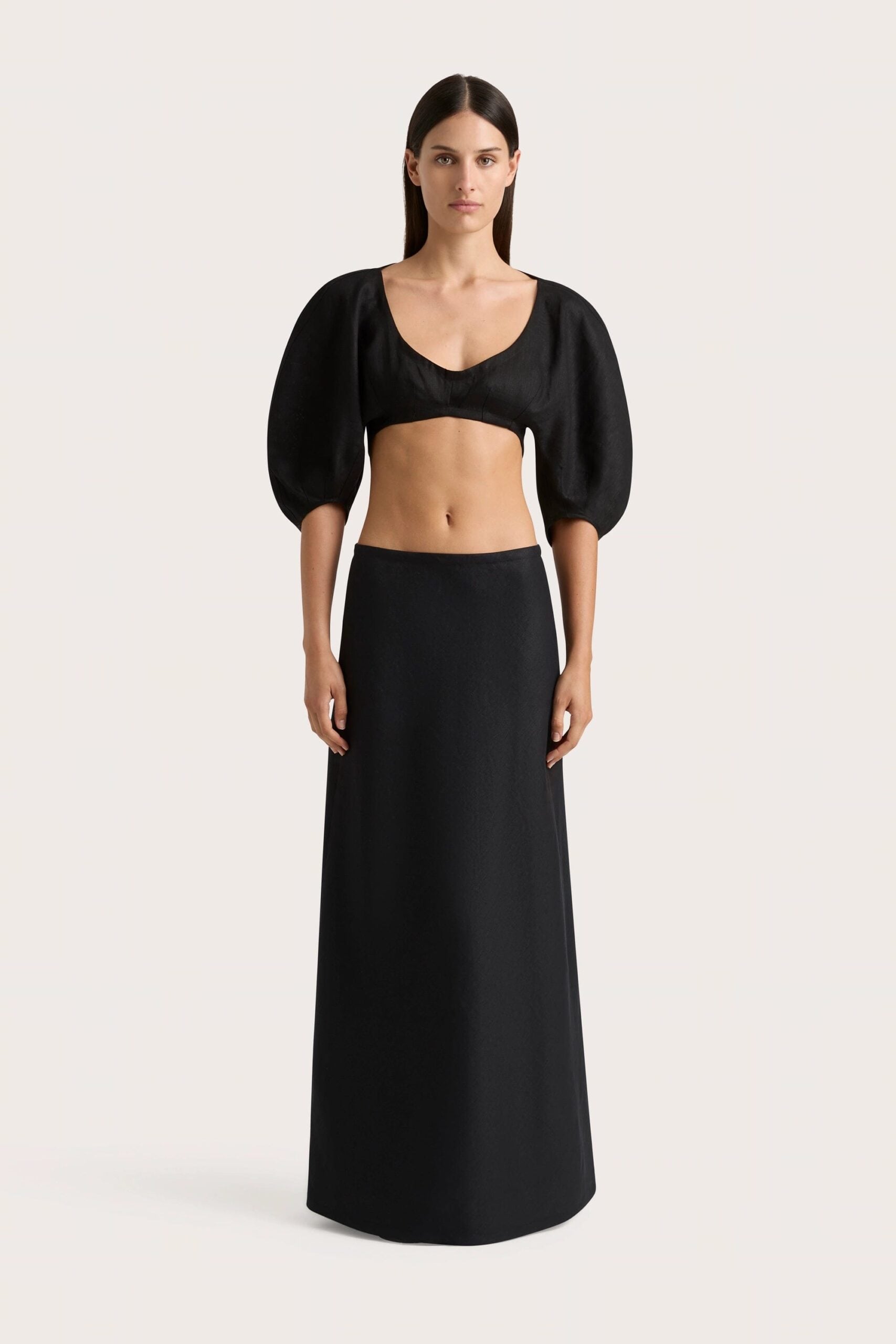 Faithfull The Brand Soleil Top Black - Image 1