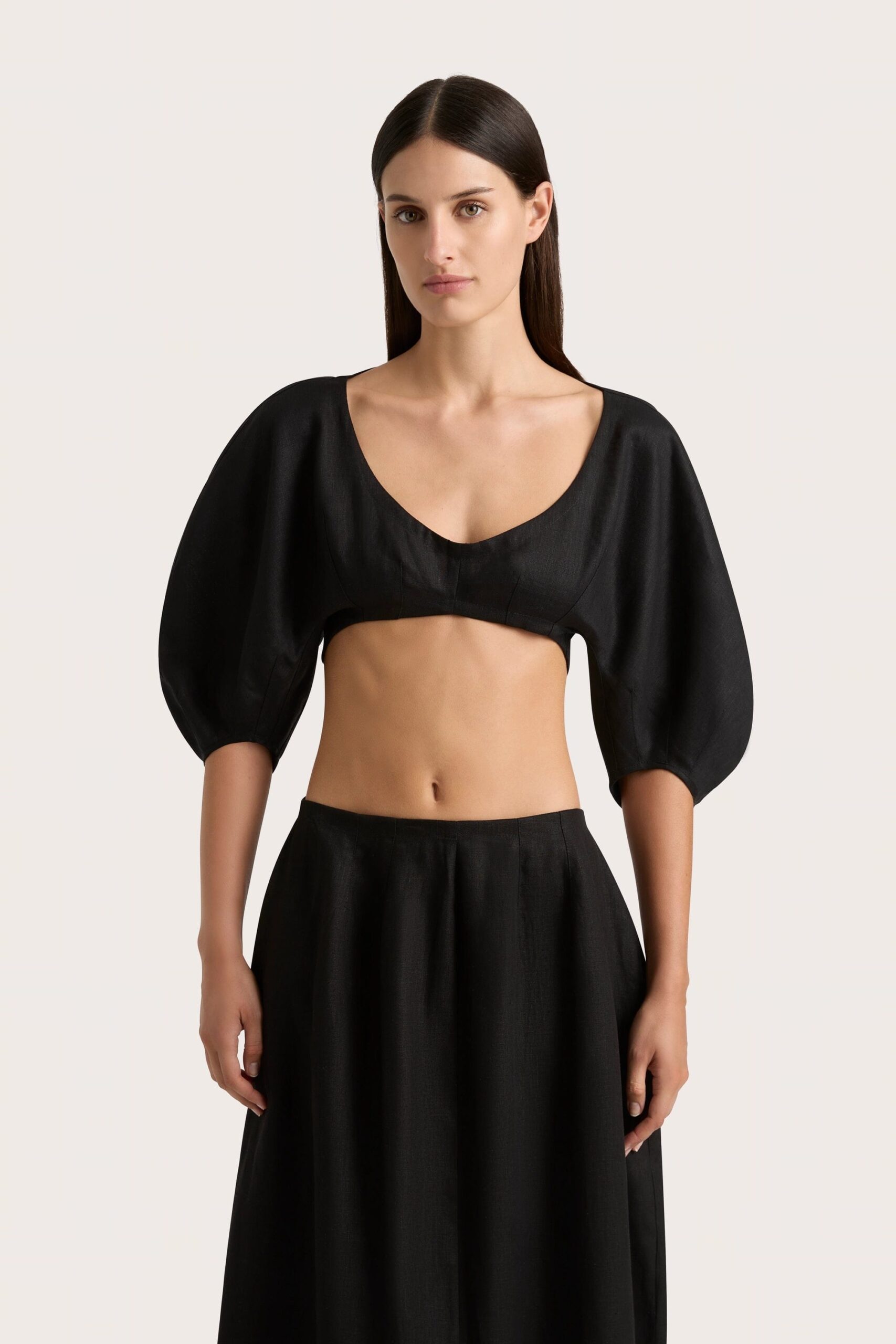 MNFTB191026063544200_2 Faithfull The Brand Soleil Top Black - Image 2