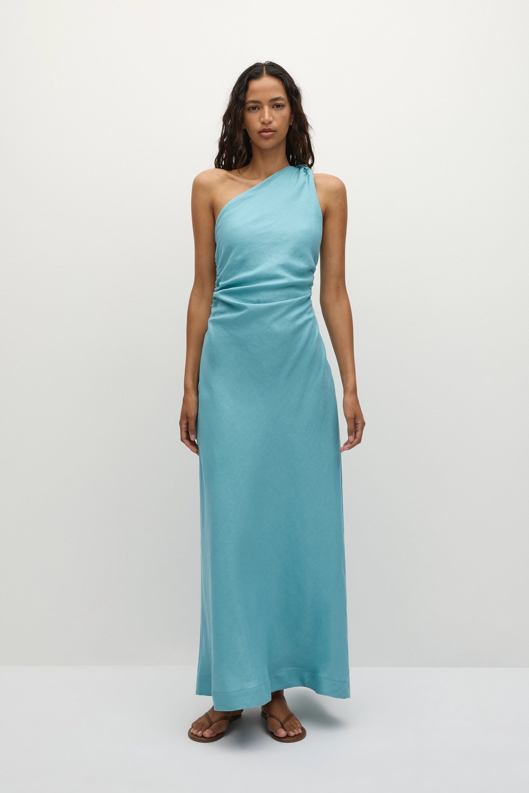 Faithfull The Brand Sola Maxi Dress Iris - Image 1