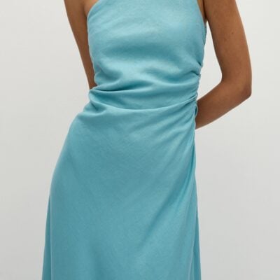 Faithfull The Brand Sola Maxi Dress Iris - Image 2