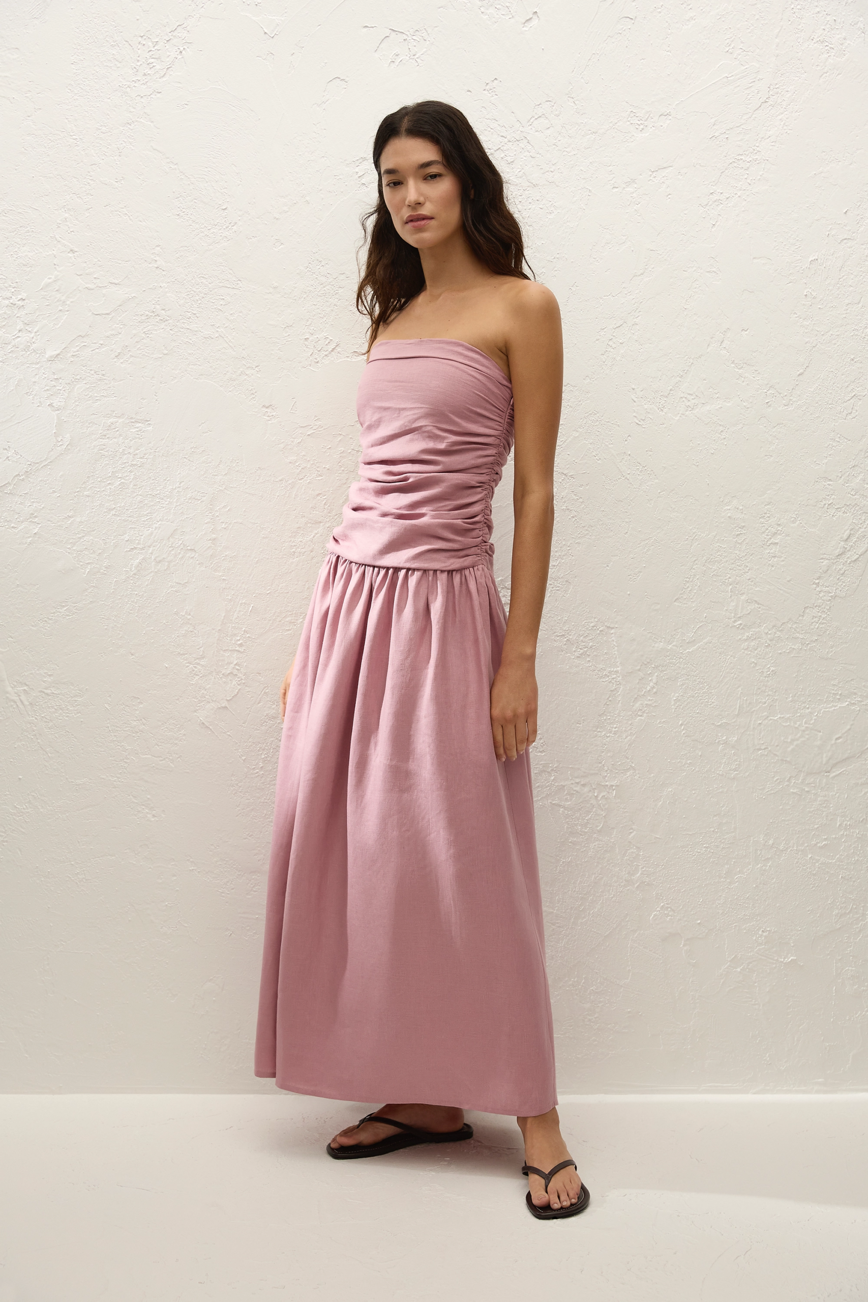 MNFTB191026063544217_3 Faithfull The Brand Sacha Maxi Dress Dusty Mauve - Image 3