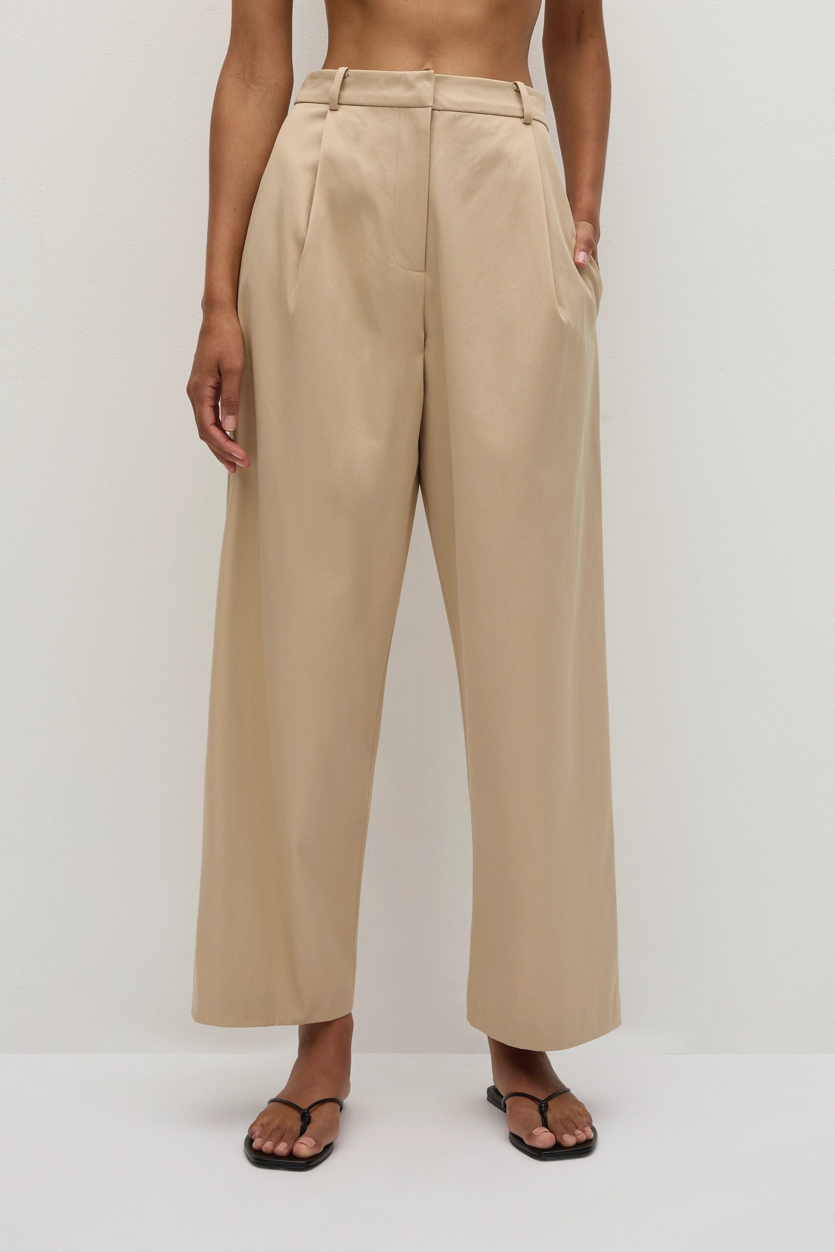 MNFTB191026063544218_2 Faithfull The Brand Sable Trouser Fawn - Image 2