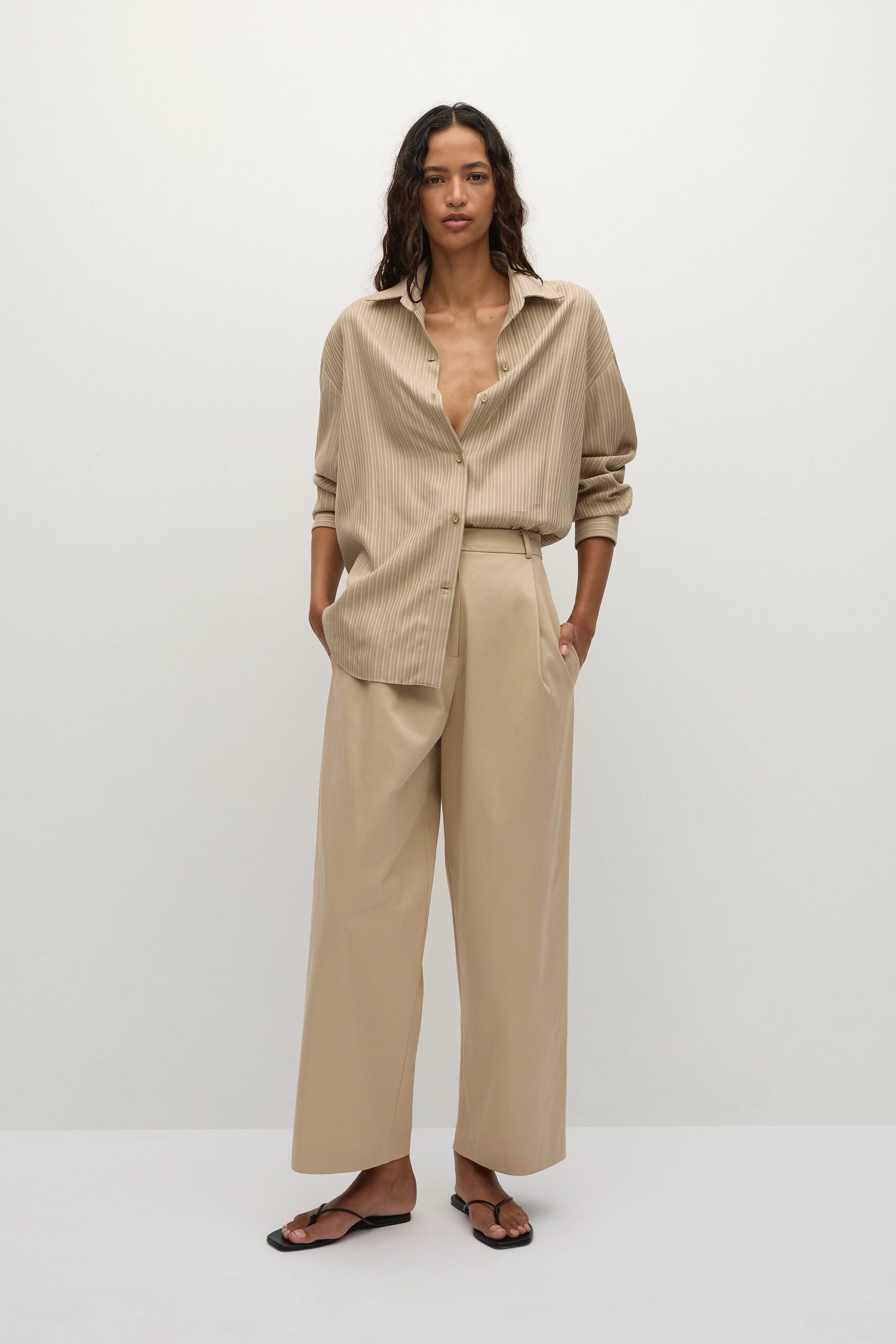 MNFTB191026063544218_3 Faithfull The Brand Sable Trouser Fawn - Image 3