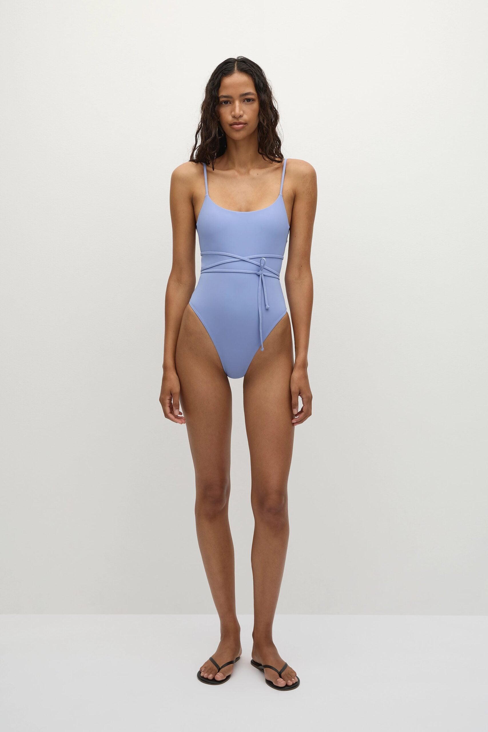 Faithfull The Brand Rei One Piece Soft Blue - Image 1