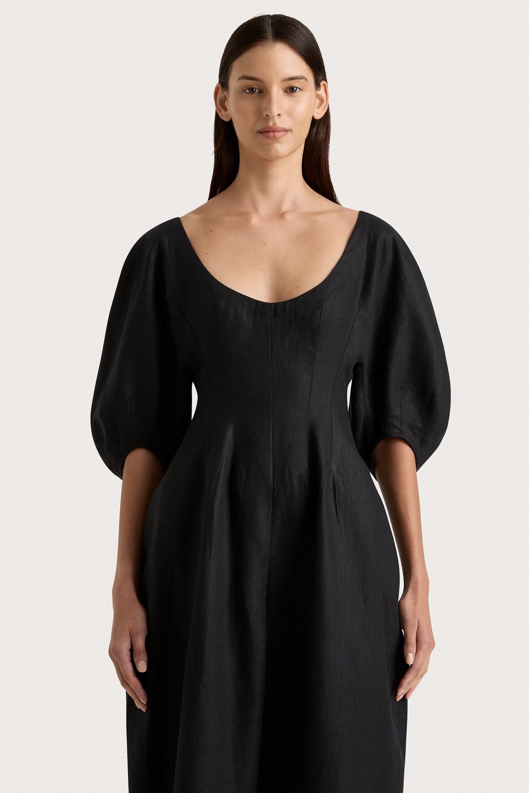 MNFTB191026063544233_2 Faithfull The Brand Raynara Maxi Dress Black - Image 2