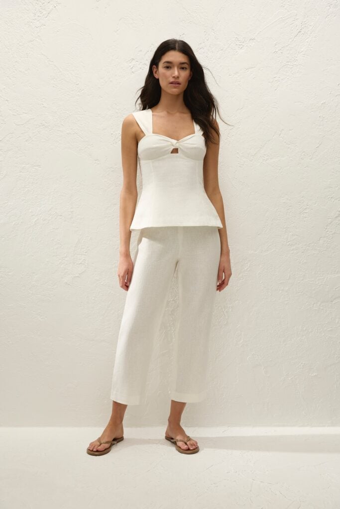 Faithfull The Brand Pallida Top White - Image 1