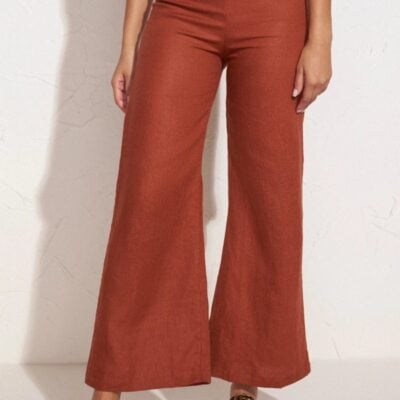 Faithfull The Brand Ottavio Pants Plain Spice - Image 2