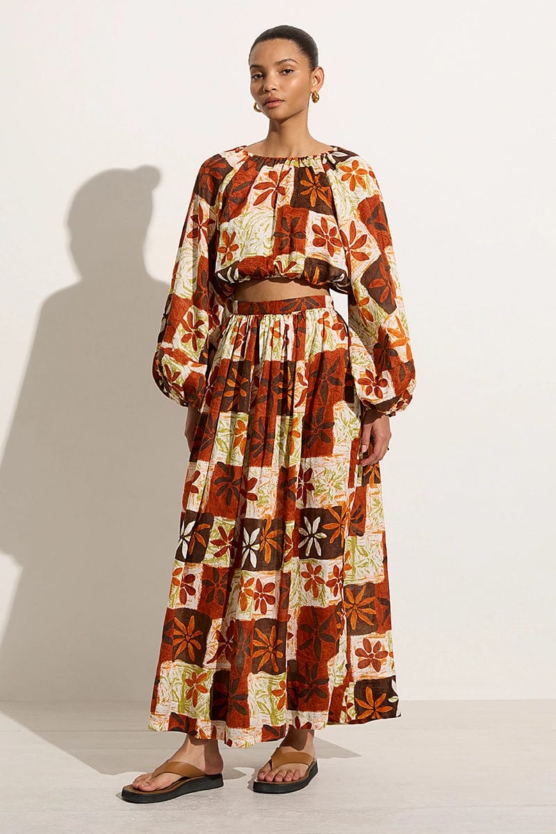 MNFTB191026063544259_3 Faithfull The Brand Oliveira Skirt Tobago Floral - Image 3