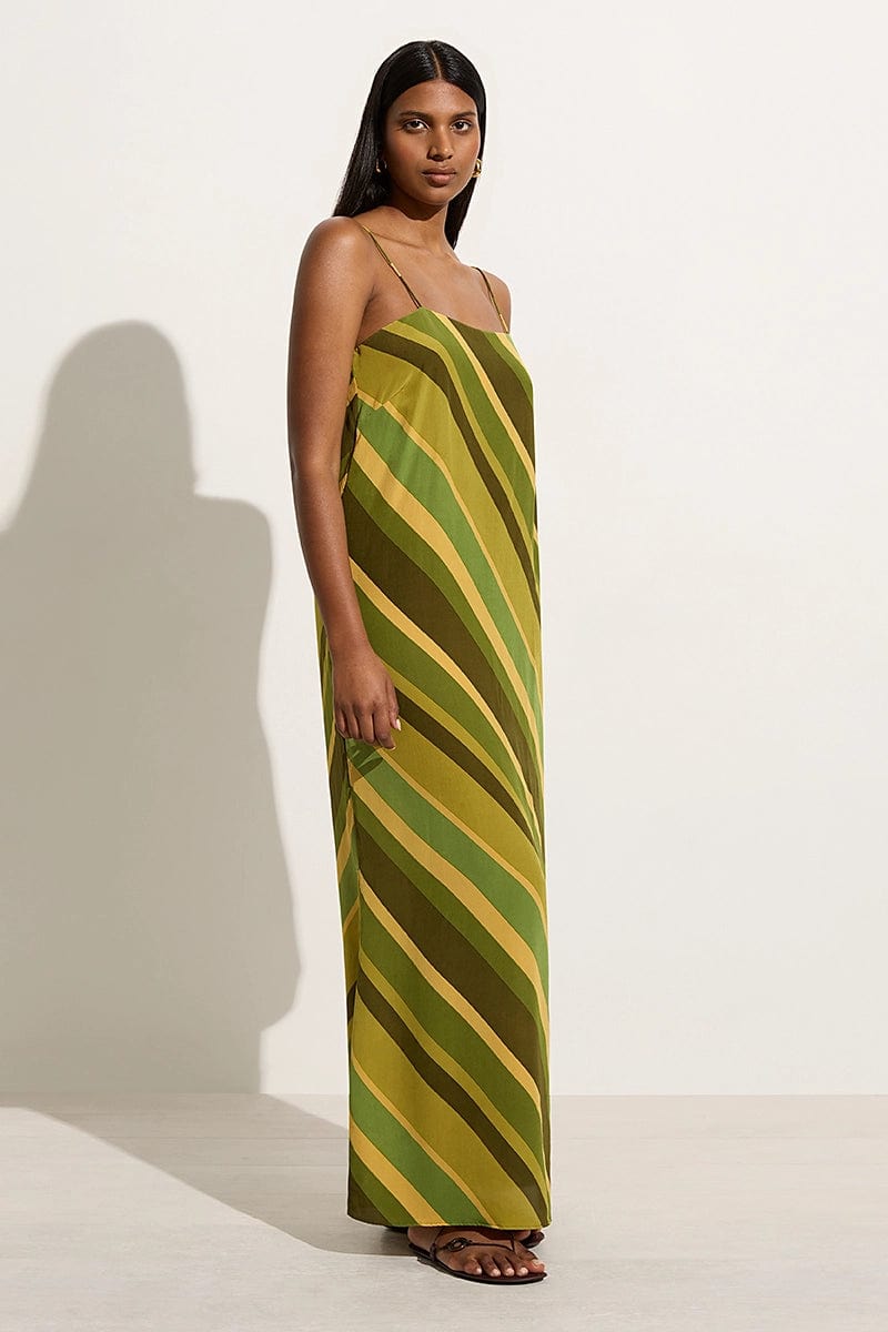 MNFTB191026063544269_3 Faithfull The Brand Muni Maxi Dress Cisco Stripe Palm - Image 3