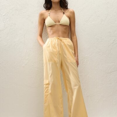 Faithfull The Brand Mico Pant Banana - Image 1