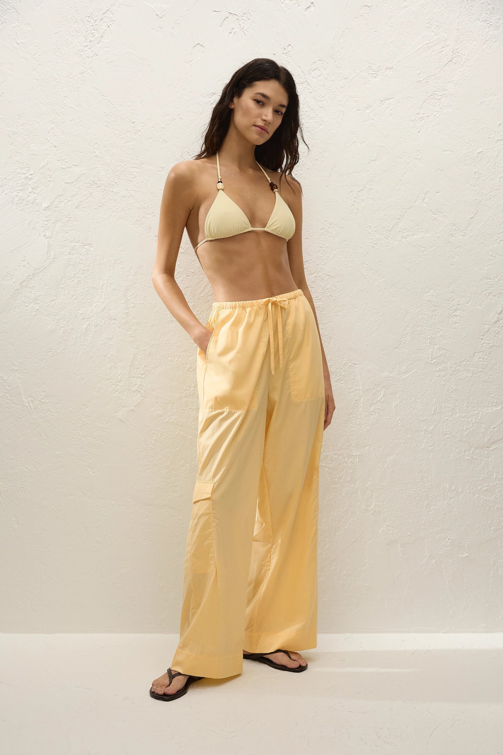 MNFTB191026063544275_3 Faithfull The Brand Mico Pant Banana - Image 3