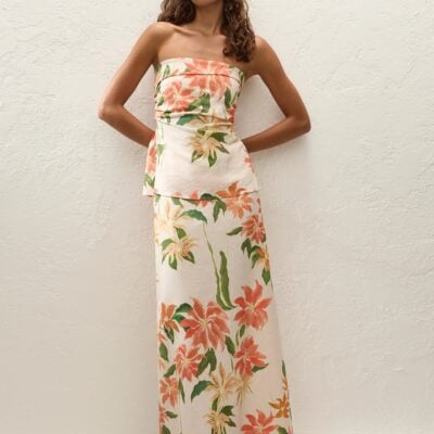 Faithfull The Brand Martina Maxi Skirt Jardines Floral - Image 1