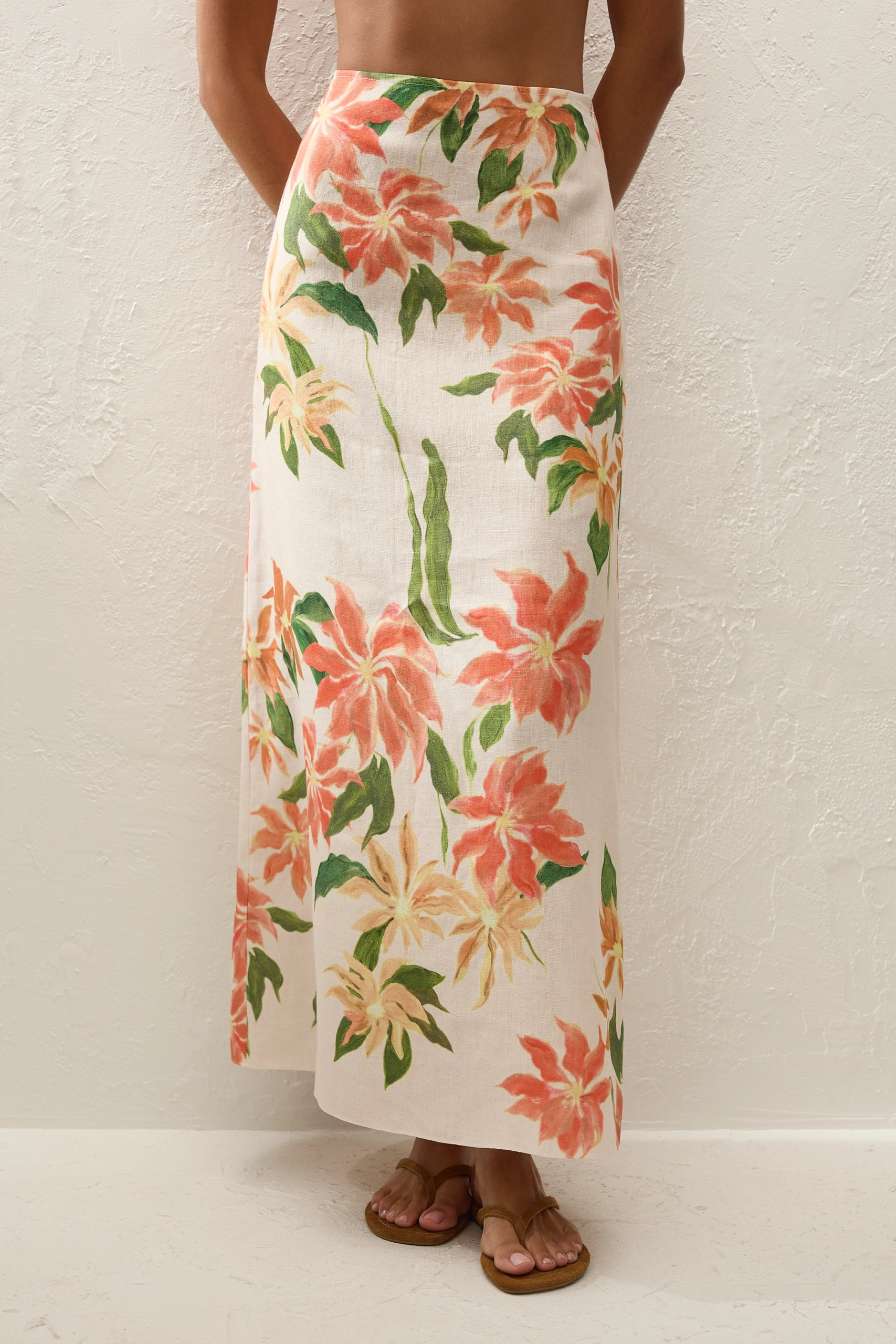 MNFTB191026063544285_2 Faithfull The Brand Martina Maxi Skirt Jardines Floral - Image 2