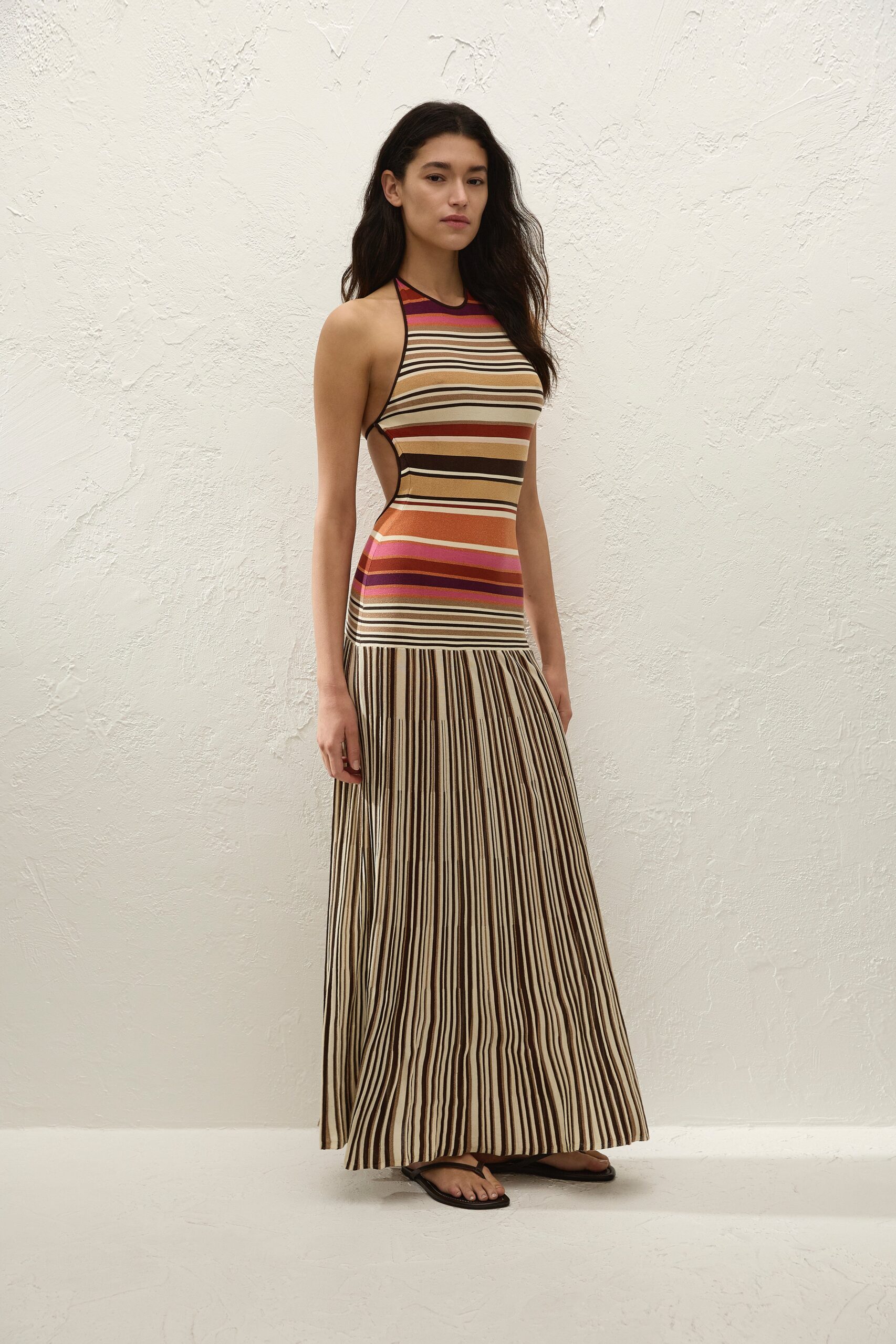 MNFTB191026063544294_3 Faithfull The Brand Maretta Maxi Dress Murano Amber - Image 3